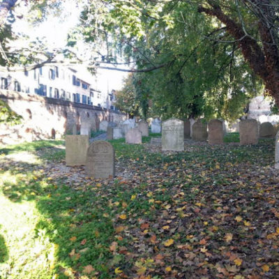 Jewish Cemetery in Via Wiel