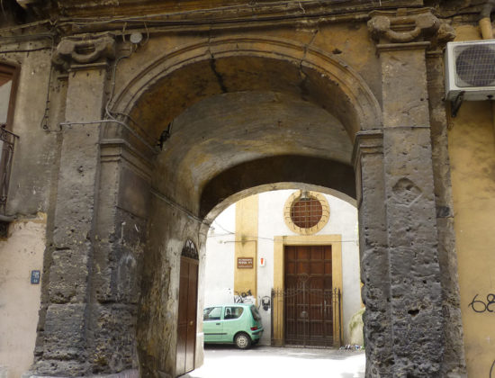 The Jewish neighborhood of Palermo